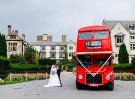 Routemaster Bus for wedding hire in Leicester